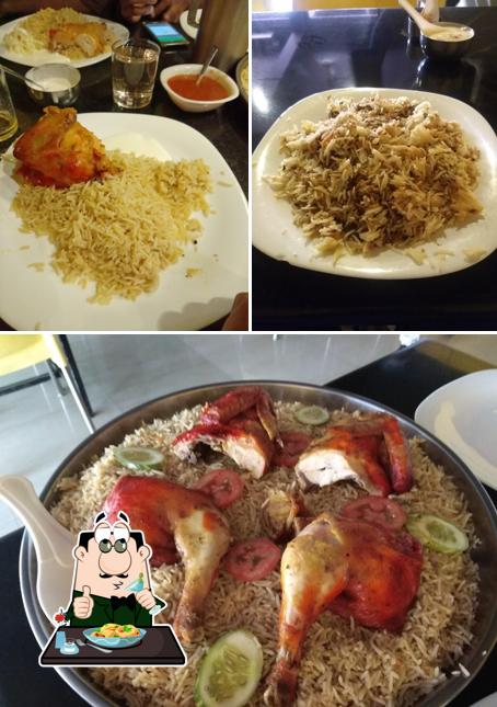 Meals at Al Baik Restaurant Arab Cafe