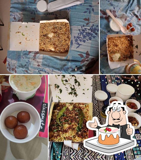 Carrot cake at Dum Safar Biryani