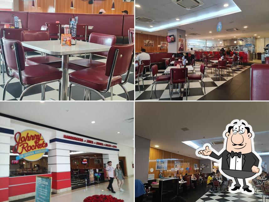 Veja imagens do interior do Johnny Rockets