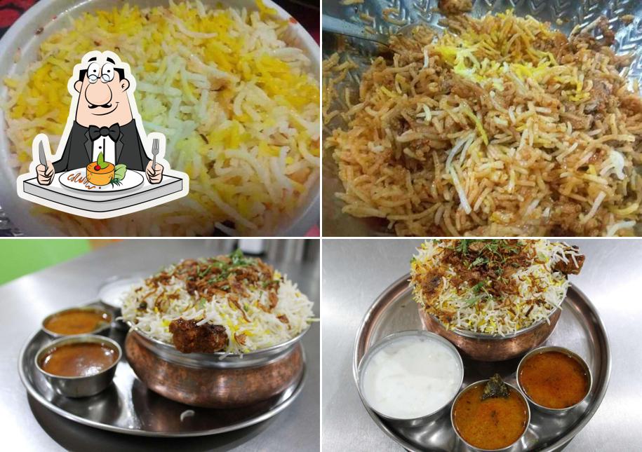 Meals at Reddy's Hyderabadi Biryani