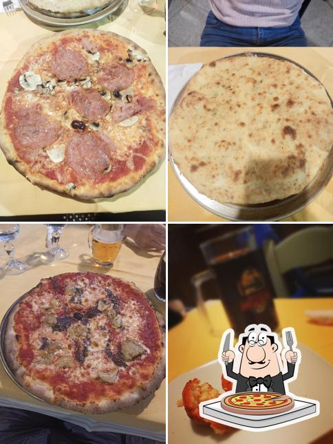 A Pizzeria "da Calogero", puoi goderti una bella pizza
