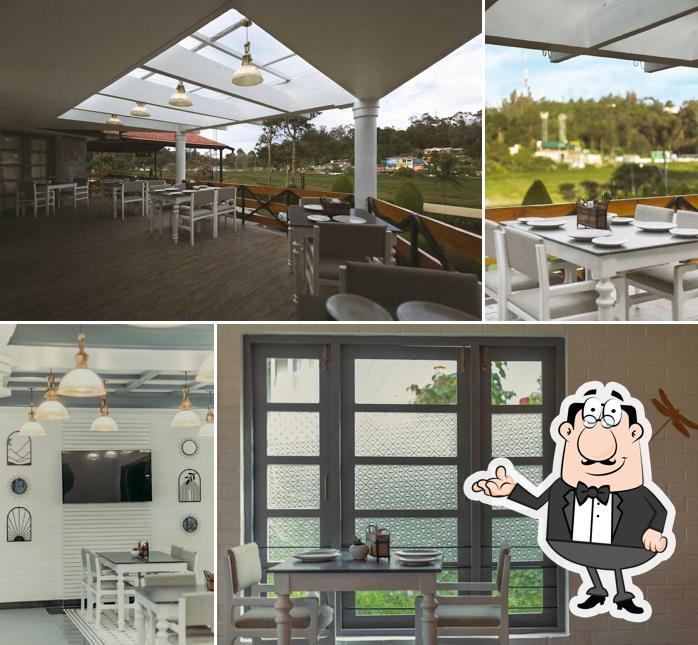 The interior of Slate & Pearl