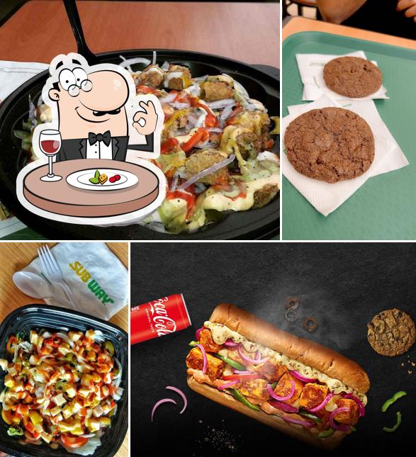 Chocolate mousse at Subway Vidhan Sabha Road