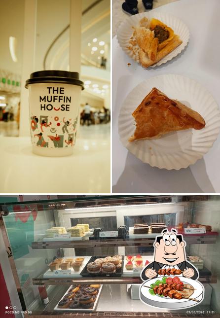 This is the picture showing food and interior at The Muffin House