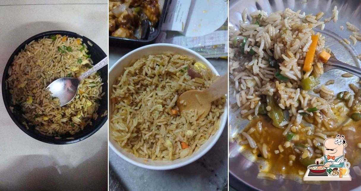 Fried rice at Chinese Wok