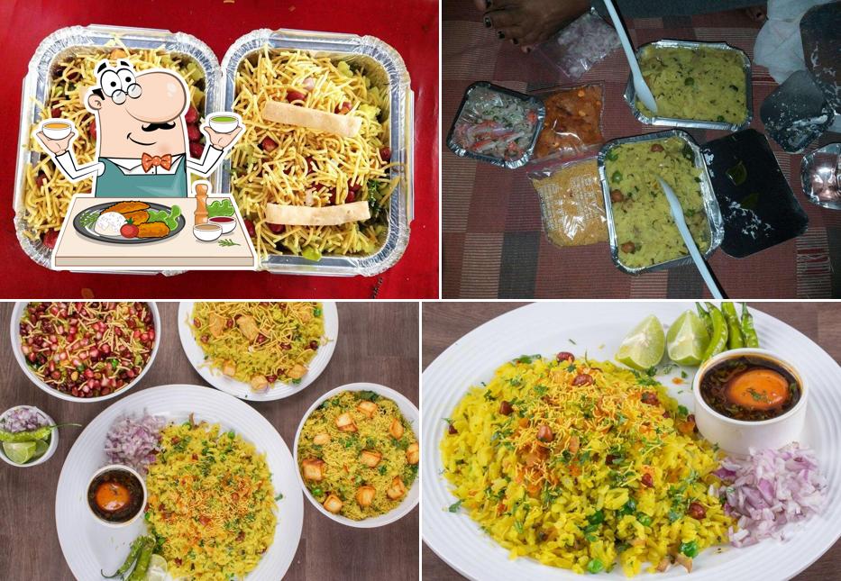 Food at Nandu Pohewala