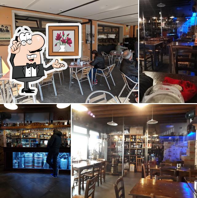 Gli interni di Ae Botti da Riky