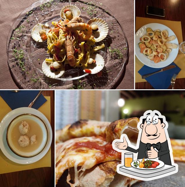 Platti al Pizzeria ristorante Ostaria Nova