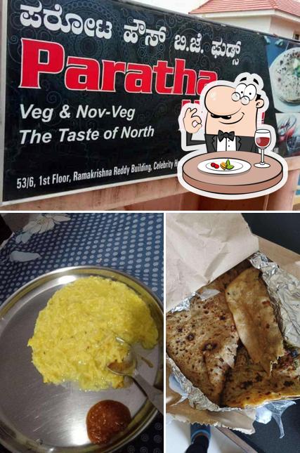 Food at Paratha Kitchan