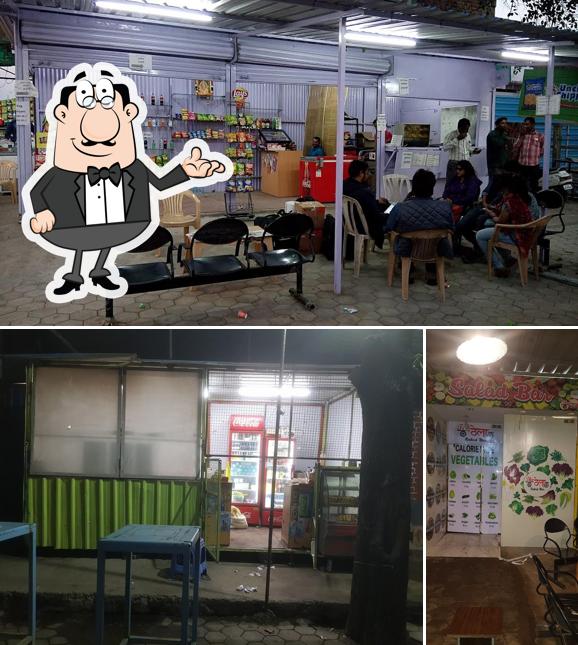 The interior of The Thela Fast Food