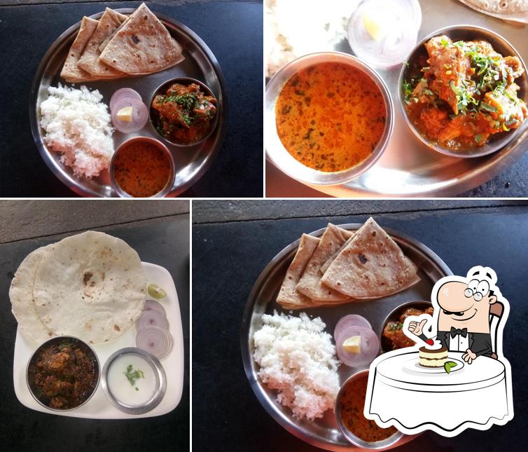 Siddhi Mess serves a selection of sweet dishes