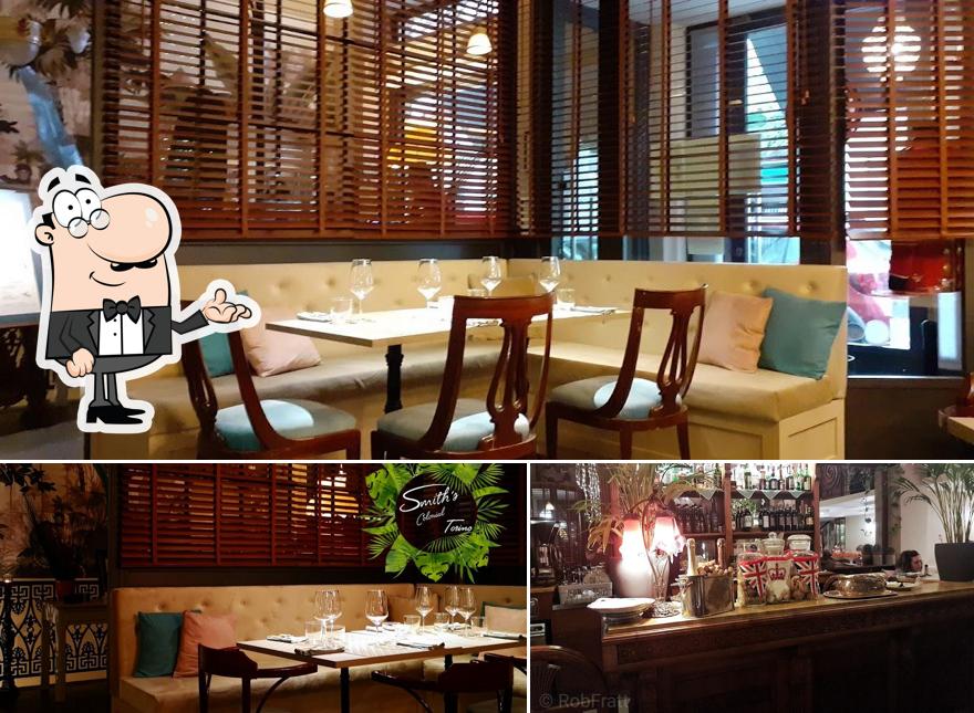 Gli interni di Smith's British - Ristorante Inglese