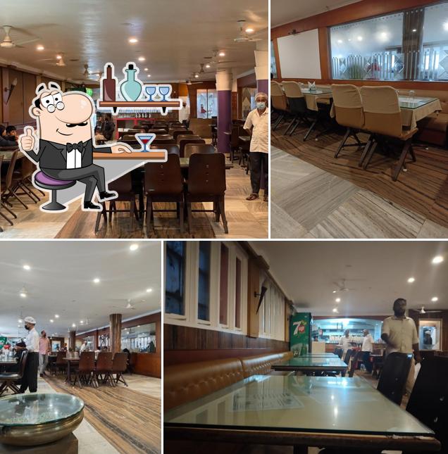 The interior of Sona Restaurant