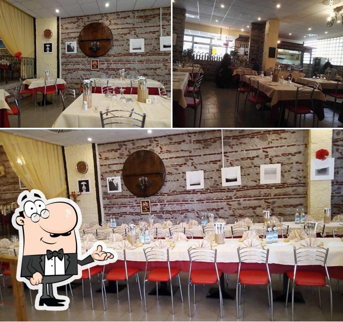 Gli interni di Trattoria da Balì