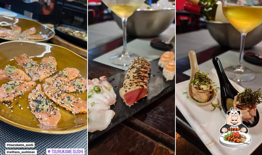 Comida em Tsurukame Restaurante