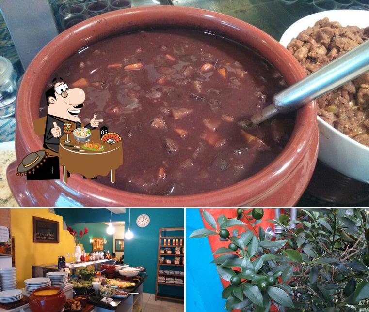 Platos en Restaurante Orange