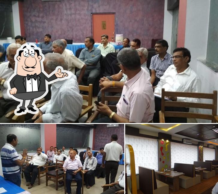 Take a seat at one of the tables at 9 masala street