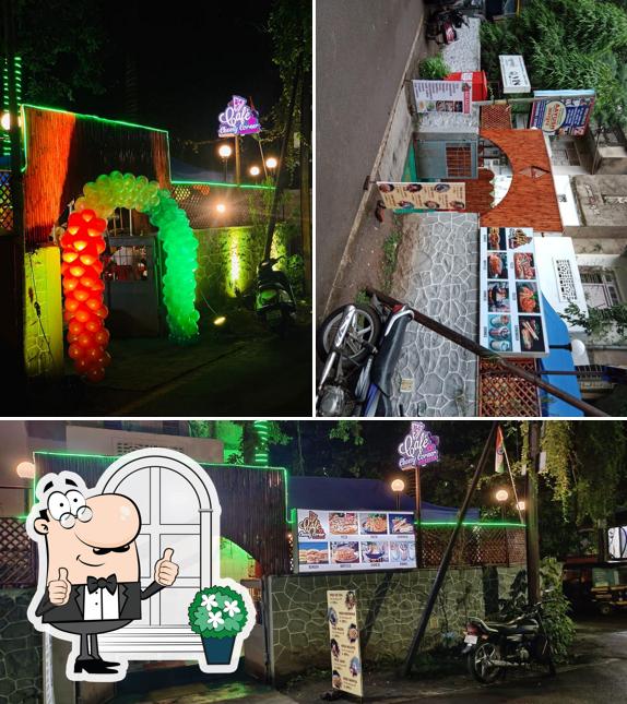 The exterior of Cafe Cheesy Corner