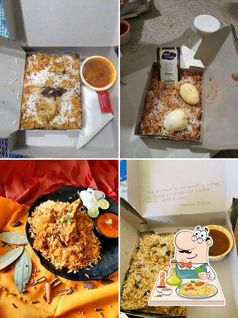 Meals at Maharaja Biryani