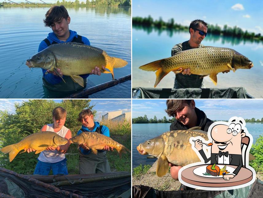 C'è un'ampia scelta di pasti a base di pesce