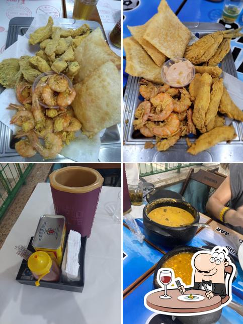 Platos en Bar do Wagner