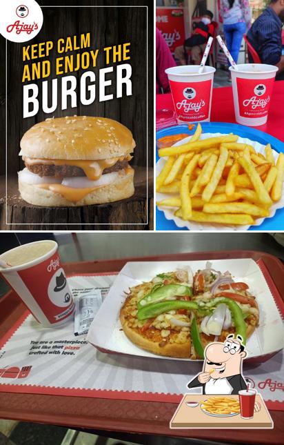 French fries at Ajay's - Vasna Road, Baroda