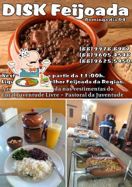Platos en Disk Feijoada