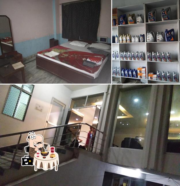 The image of Hotel Piyush’s food and interior