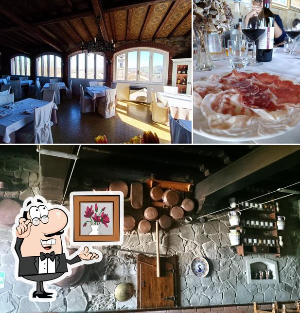 Siediti a un tavolo di Taverna del Falconiere