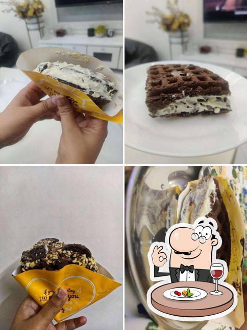 Food at The Belgian Waffle Co