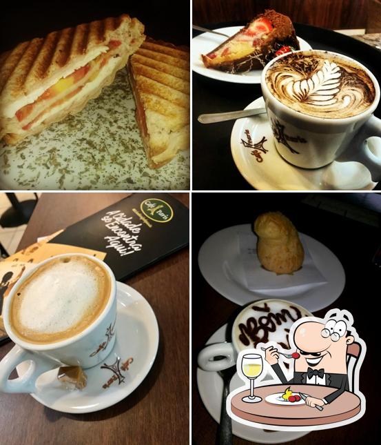 Comida em Café Paris-Campinas