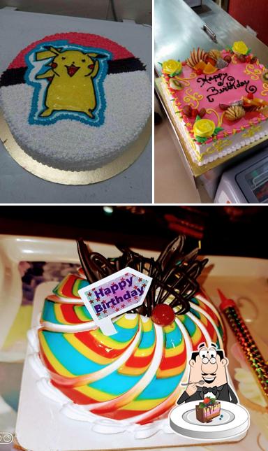 Look at the pic of Cake corner