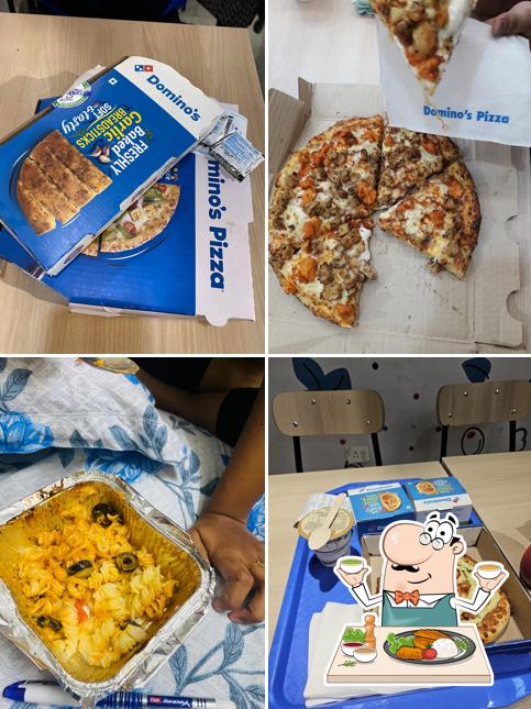 Food at Domino's Pizza