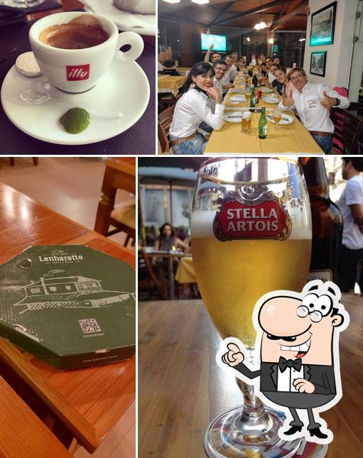 O interior do Lenharetto Forno e Brasa