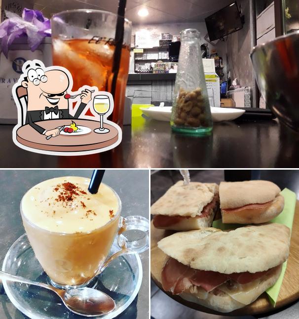 La cibo e birra del ristorante