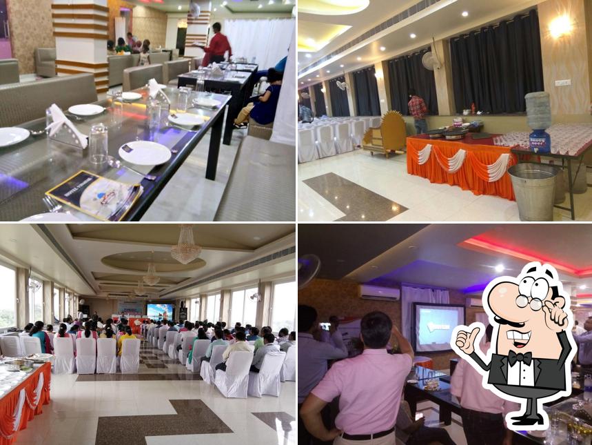 The interior of Hotel Vinayak, Bheriya Rahika, Katihar,