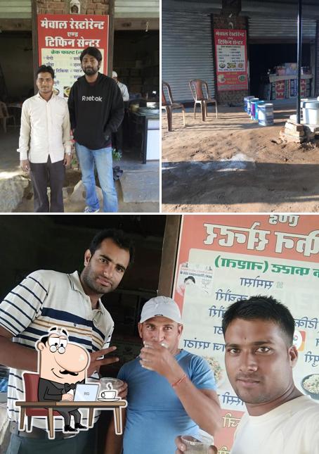 The interior of Mewal Restaurent and tiffin centre