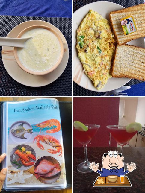 Clam chowder at SEA VIEW RESTAURANT