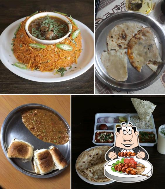 Food at choice corner restaurant