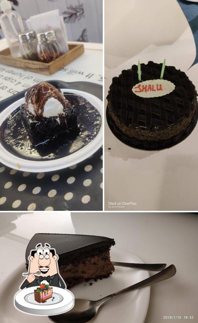 Chocolate cake at Bake Affaire