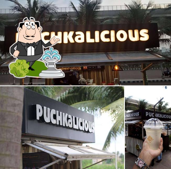 The exterior of Puchkalicious