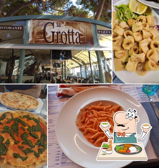 Calamari fritti al La Grotta