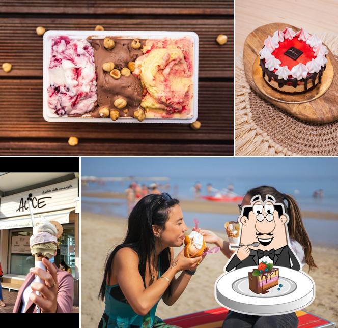 Torta al cioccolato al Alice Il Gelato delle Meraviglie