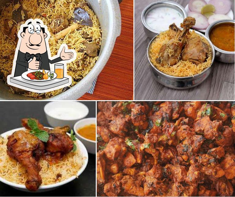 Food at Bismillah Dum Biryani