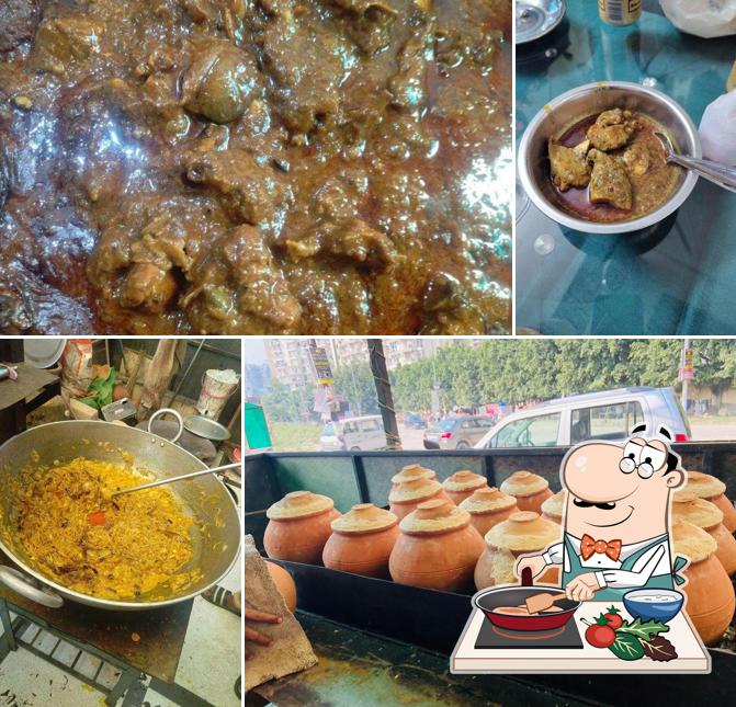 Chicken curry at Char Yaar Champaran Meat House