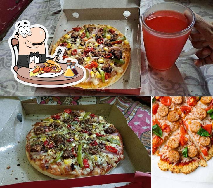 Get pizza at DEY'S CAFE