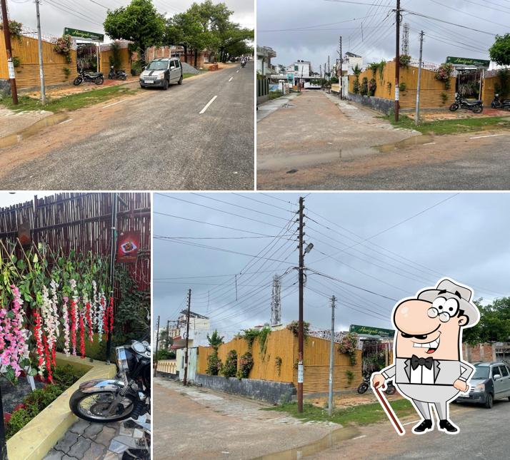 The exterior of Hariyali Kitchen