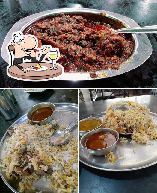 Food at Kiran Biryani Centre