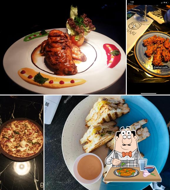 Chicken wings at Sehari Cafe