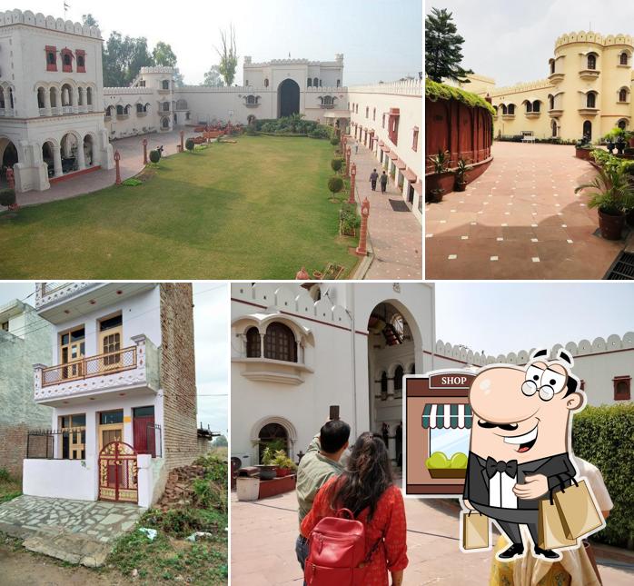 Enjoy the view at the outside area of The Fort Ramgarh